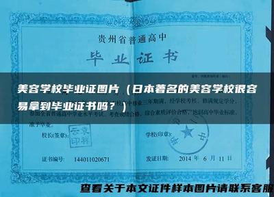 日本著名美容學校畢業證與皮膚科關聯 真相與啟示